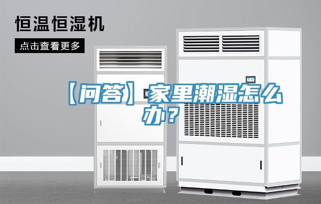 【問答】家里潮濕怎么辦？