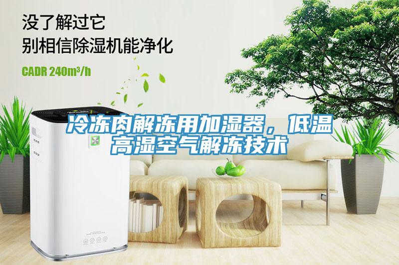 冷凍肉解凍用加濕器，低溫高濕空氣解凍技術(shù)