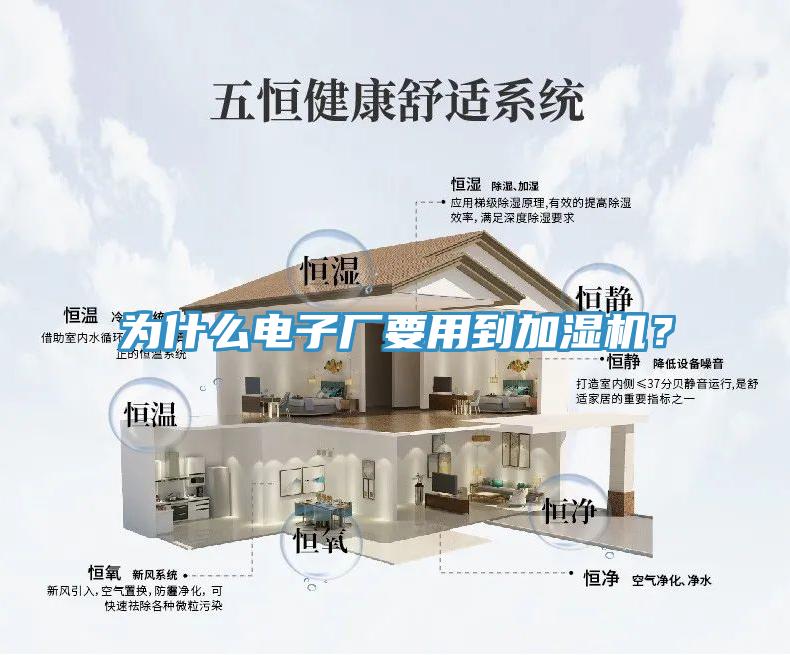 為什么電子廠要用到加濕機？