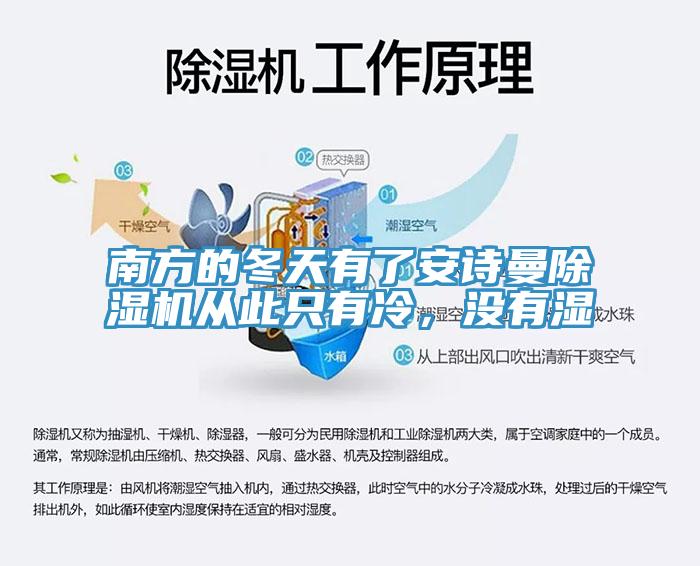 南方的冬天有了安詩曼除濕機從此只有冷，沒有濕