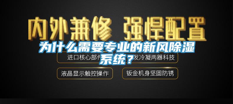 為什么需要專業(yè)的新風除濕系統(tǒng)？
