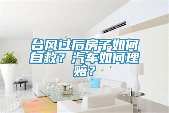 臺(tái)風(fēng)過(guò)后房子如何自救？汽車如何理賠？