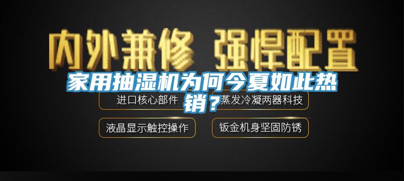家用抽濕機(jī)為何今夏如此熱銷？