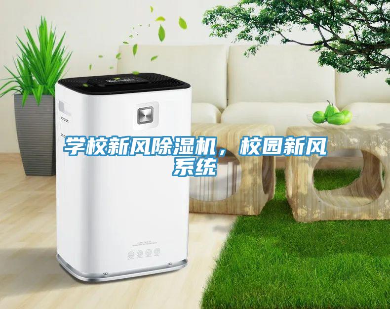 學校新風除濕機，校園新風系統(tǒng)