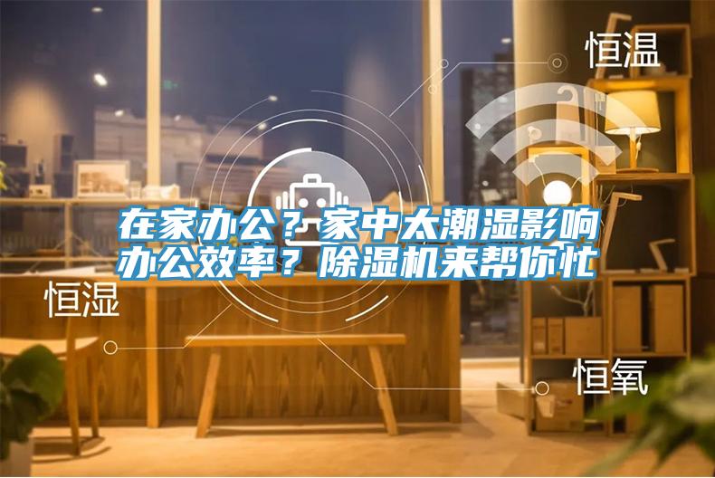 在家辦公？家中太潮濕影響辦公效率？除濕機(jī)來幫你忙