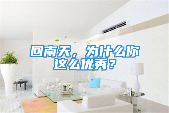 回南天，為什么你這么優(yōu)秀？