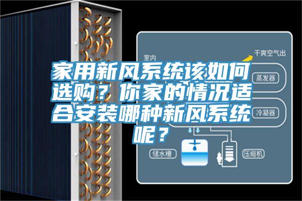 家用新風(fēng)系統(tǒng)該如何選購？你家的情況適合安裝哪種新風(fēng)系統(tǒng)呢？
