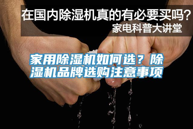 家用除濕機(jī)如何選？除濕機(jī)品牌選購注意事項(xiàng)