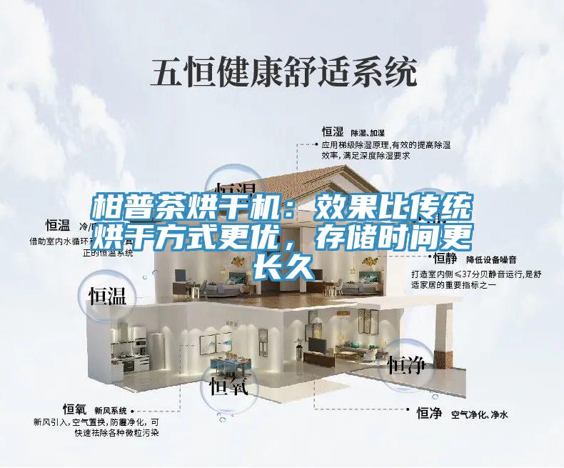 柑普茶烘干機(jī)：效果比傳統(tǒng)烘干方式更優(yōu)，存儲時間更長久