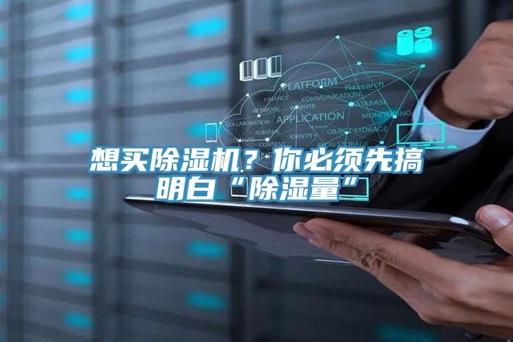 想買除濕機(jī)？你必須先搞明白“除濕量”
