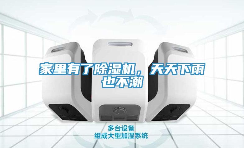 家里有了除濕機，天天下雨也不潮