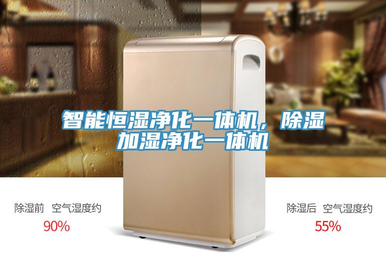智能恒濕凈化一體機，除濕加濕凈化一體機