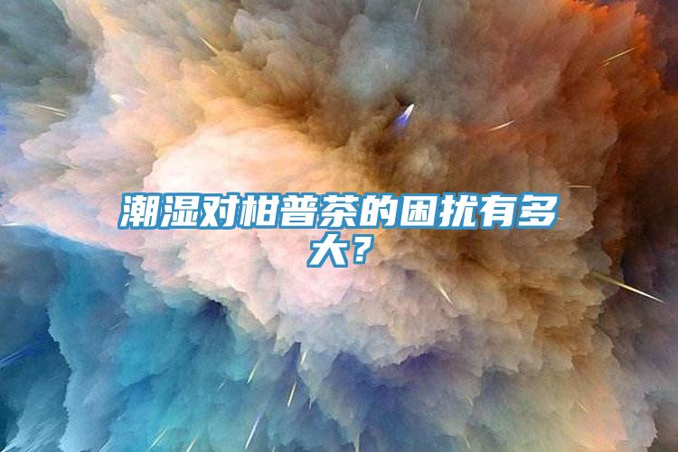 潮濕對柑普茶的困擾有多大？