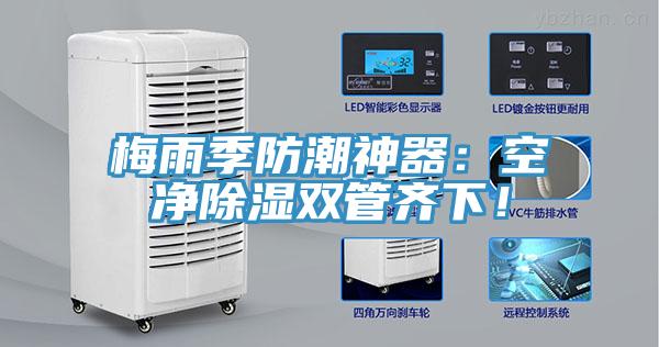 梅雨季防潮神器：空凈除濕雙管齊下！