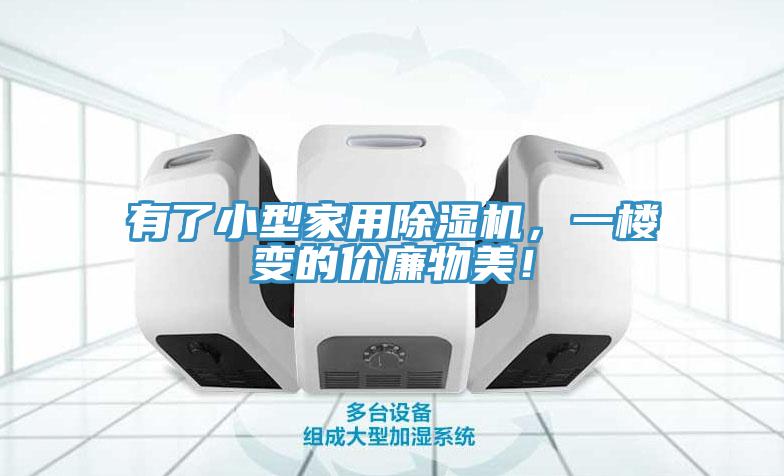 有了小型家用除濕機，一樓變的價廉物美！