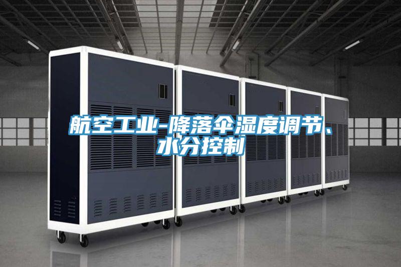 航空工業(yè)-降落傘濕度調(diào)節(jié)、水分控制