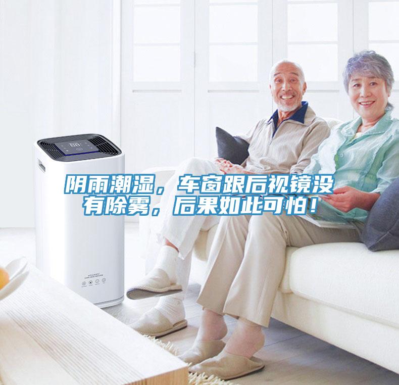 陰雨潮濕，車窗跟后視鏡沒有除霧，后果如此可怕！