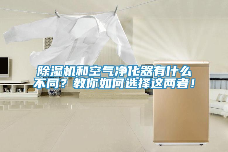 除濕機(jī)和空氣凈化器有什么不同？教你如何選擇這兩者！