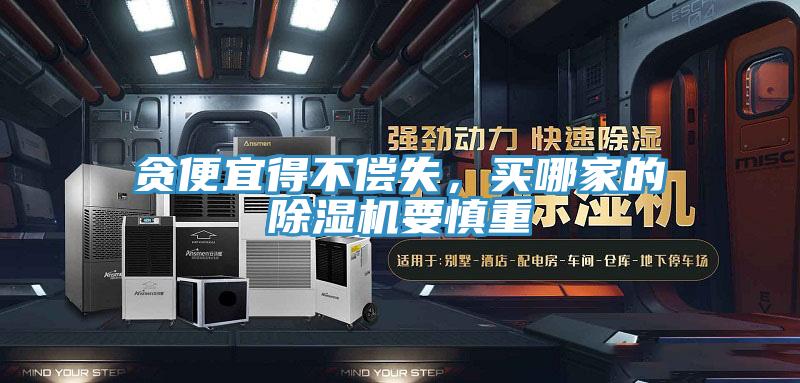 貪便宜得不償失，買哪家的除濕機(jī)要慎重