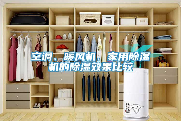 空調(diào)、暖風機、家用除濕機的除濕效果比較