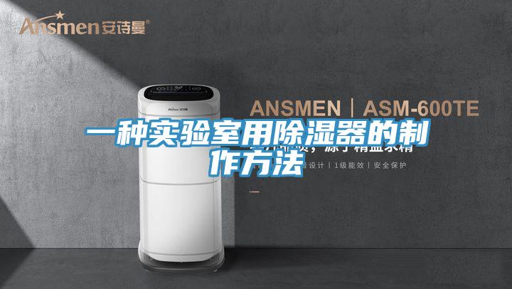 一種實(shí)驗室用除濕器的制作方法