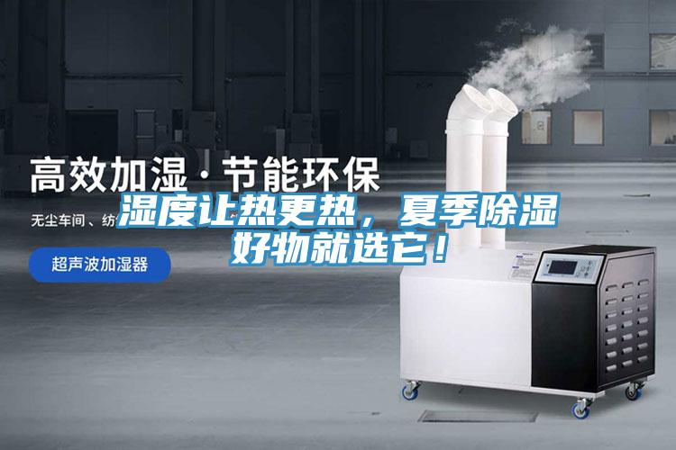 濕度讓熱更熱，夏季除濕好物就選它！