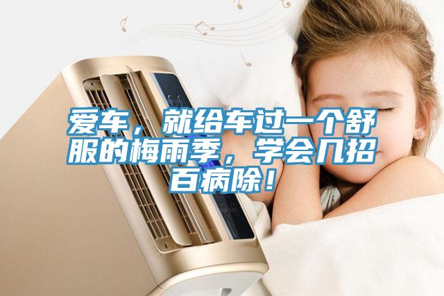 愛車，就給車過一個舒服的梅雨季，學(xué)會幾招百病除！