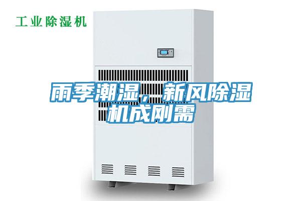 雨季潮濕，新風除濕機成剛需