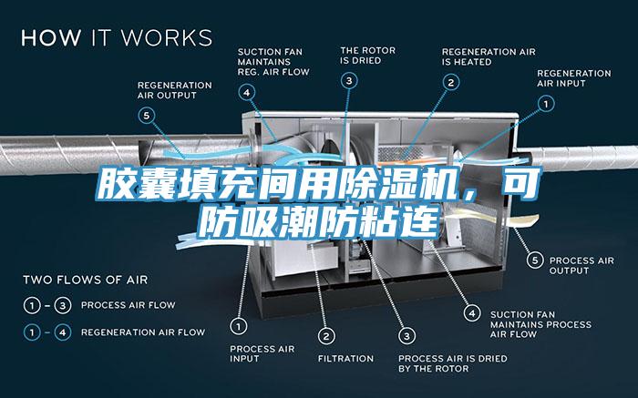 膠囊填充間用除濕機，可防吸潮防粘連