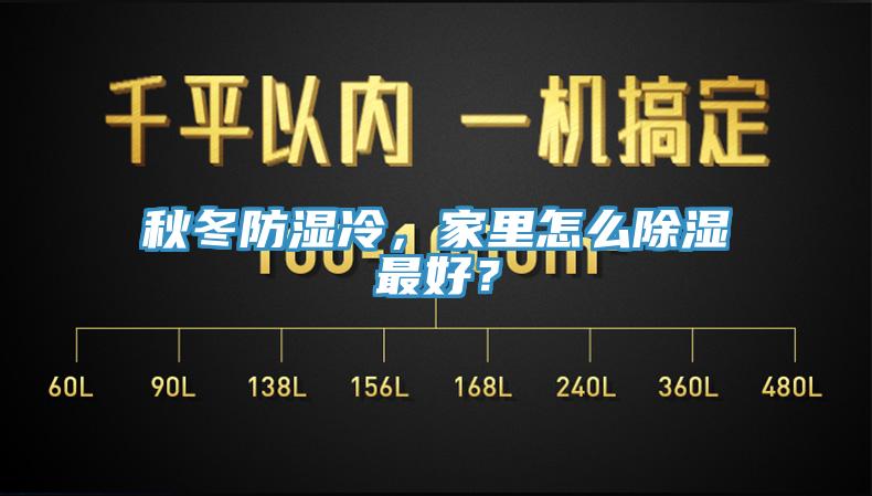 秋冬防濕冷，家里怎么除濕最好？