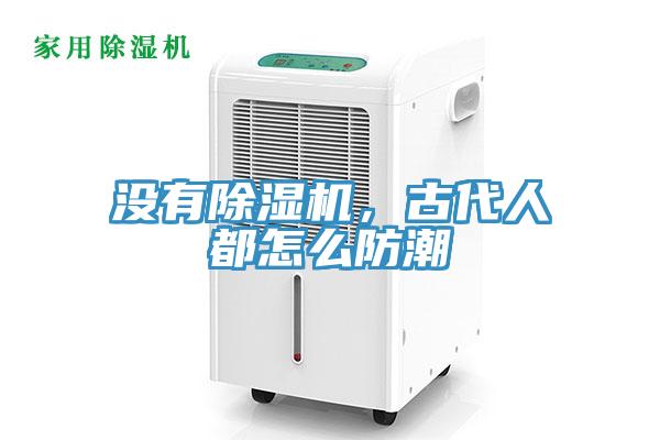 沒(méi)有除濕機(jī)，古代人都怎么防潮