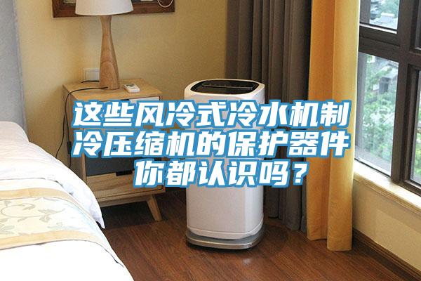 這些風冷式冷水機制冷壓縮機的保護器件 你都認識嗎？