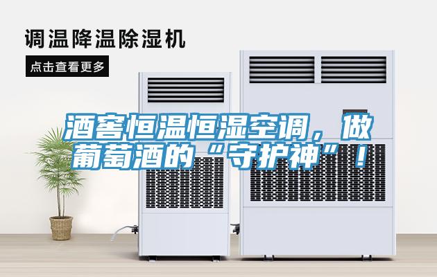 酒窖恒溫恒濕空調(diào)，做葡萄酒的“守護神”！