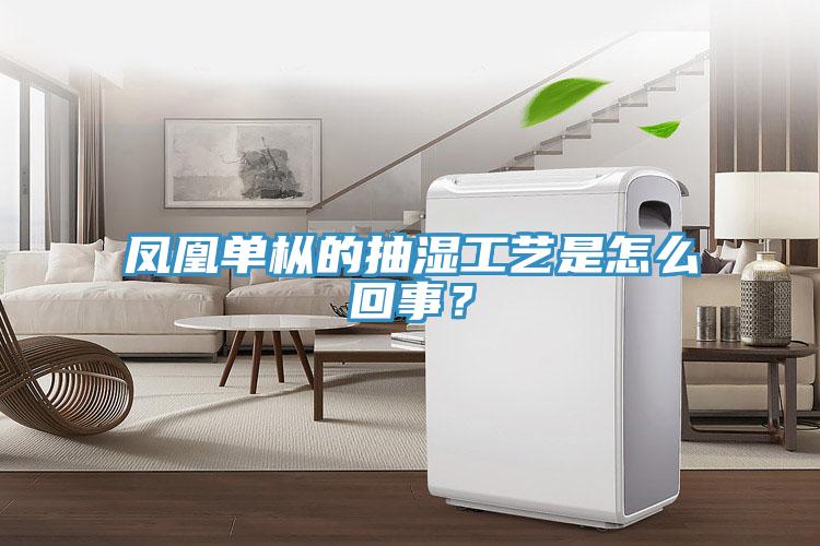 鳳凰單樅的抽濕工藝是怎么回事？