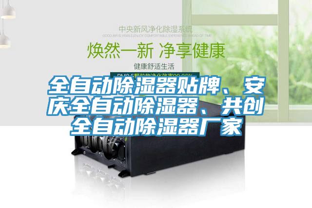 全自動除濕器貼牌、安慶全自動除濕器、共創(chuàng)全自動除濕器廠家
