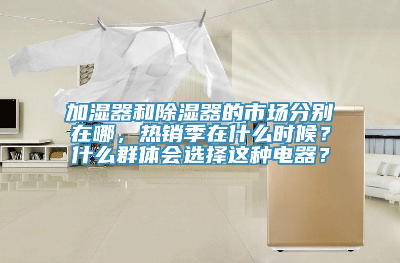 加濕器和除濕器的市場(chǎng)分別在哪，熱銷季在什么時(shí)候？什么群體會(huì)選擇這種電器？
