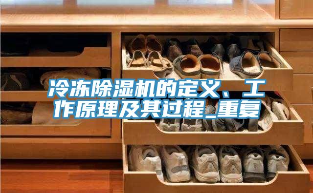 冷凍除濕機的定義、工作原理及其過程_重復