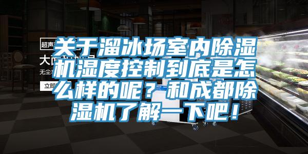 關于溜冰場室內除濕機濕度控制到底是怎么樣的呢？和成都除濕機了解一下吧！