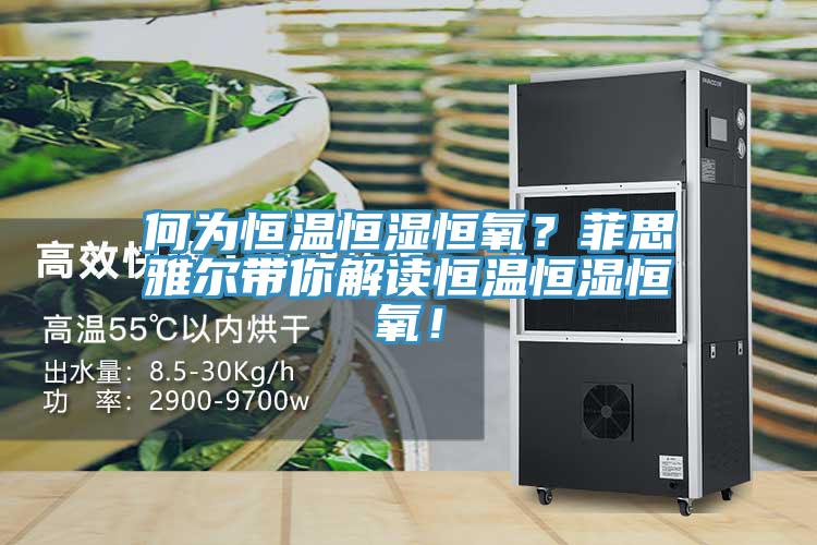何為恒溫恒濕恒氧？菲思雅爾帶你解讀恒溫恒濕恒氧！