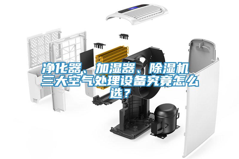 凈化器、加濕器、除濕機(jī) 三大空氣處理設(shè)備究竟怎么選？