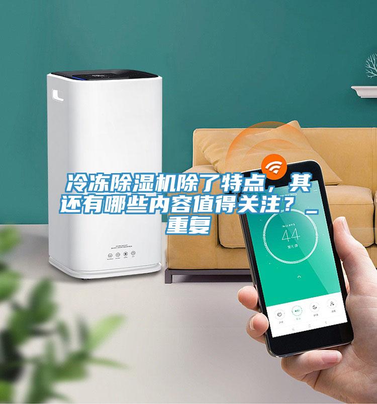冷凍除濕機除了特點，其還有哪些內(nèi)容值得關注？_重復