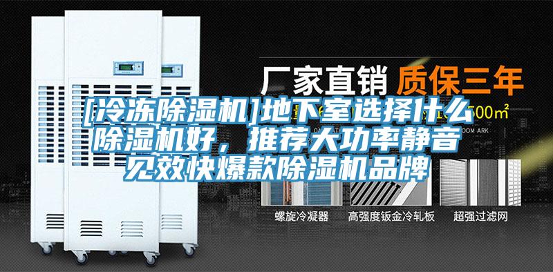 [冷凍除濕機(jī)]地下室選擇什么除濕機(jī)好，推薦大功率靜音見效快爆款除濕機(jī)品牌