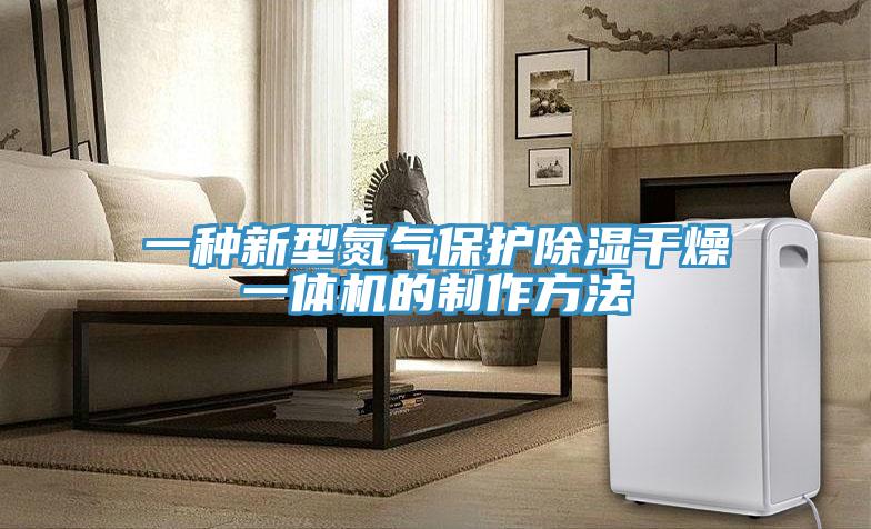 一種新型氮氣保護(hù)除濕干燥一體機的制作方法