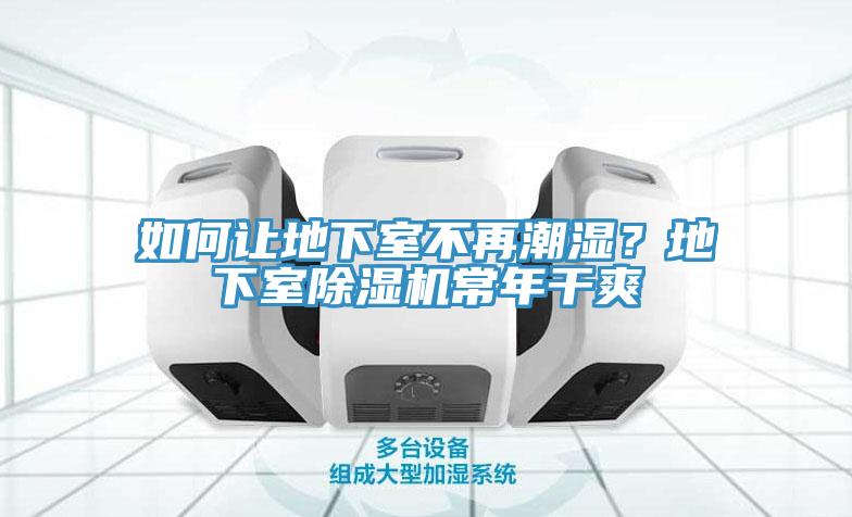 如何讓地下室不再潮濕？地下室除濕機常年干爽