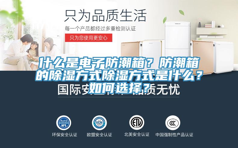 什么是電子防潮箱？防潮箱的除濕方式除濕方式是什么？如何選擇？