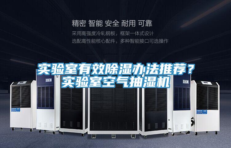 實驗室有效除濕辦法推薦？實驗室空氣抽濕機