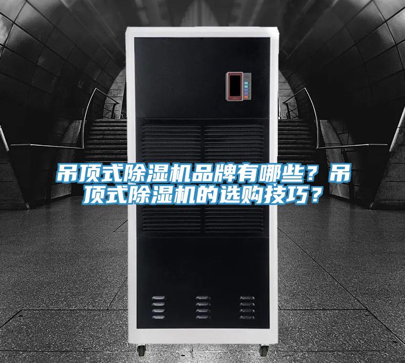 吊頂式除濕機品牌有哪些？吊頂式除濕機的選購技巧？