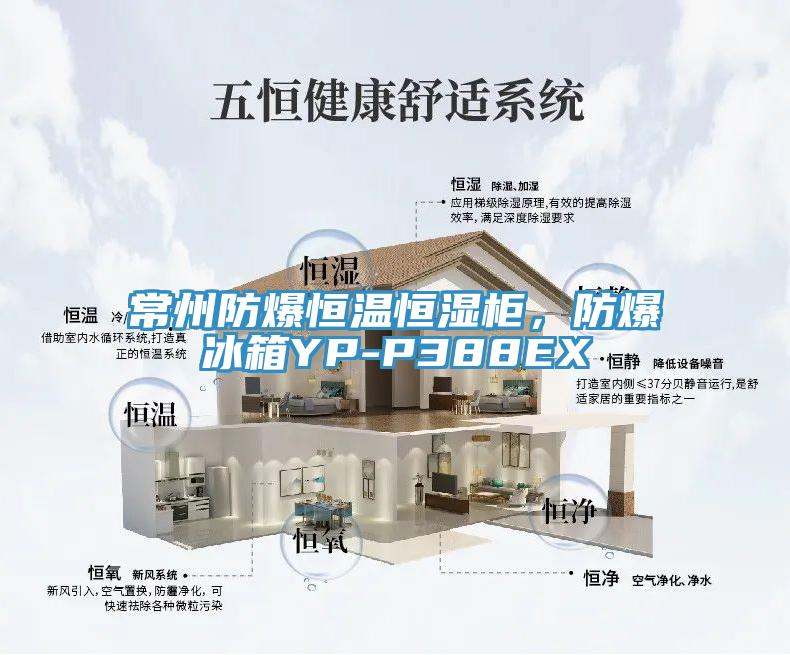 常州防爆恒溫恒濕柜，防爆冰箱YP-P388EX