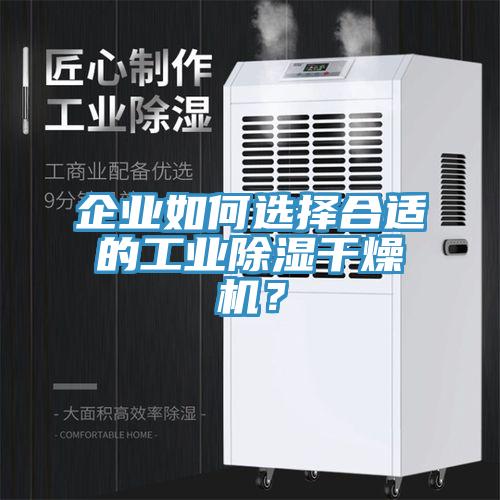 企業(yè)如何選擇合適的工業(yè)除濕干燥機？