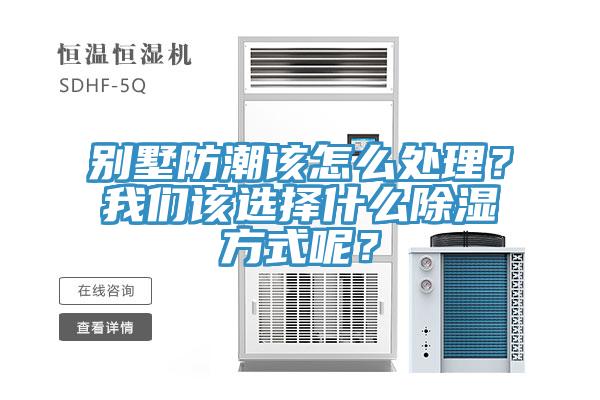 別墅防潮該怎么處理？我們?cè)撨x擇什么除濕方式呢？